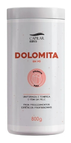 Dolomita Em Pó 800g Capilar Essência