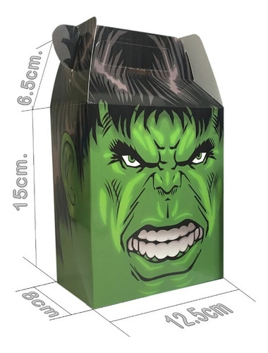 50 Cajas Para Dulces . Avengers Surtidas Grande 