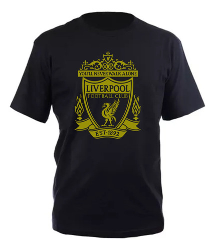 Remera De Algodón De Escudos Internacionales - Liverpool
