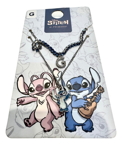 Colgante Collar Disney Stitch Original Pack 2x1 Accesorios