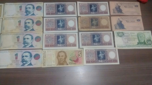 Monedas Y Billetes Antiguos De Argentina Y Otros Países