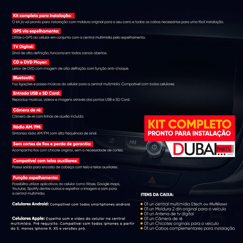 Central Multimídia Dvd S10 Chevrolet Digital 2021 2022 2023