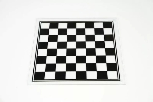 Ajedrez Vidrio 34,5 X 34,5 Cm Glass Chess Cristal Juego Mesa