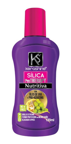 12 Pack Sílicas Kerashine Gotas Uva 120 Ml C/u