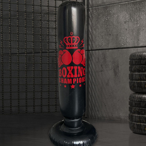 Saco De Boxeo Inflable De 62,99 Pulgadas, Resistente,