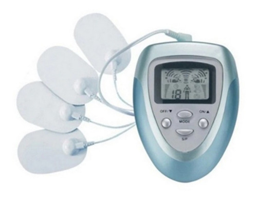 Electro Estimulador Masajeador Muscular Tens Ems Portátil 4p