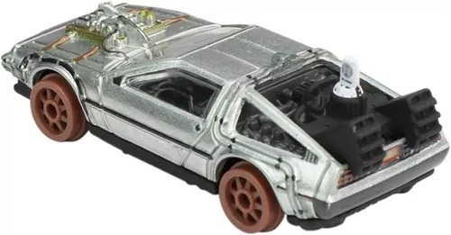 Hot Wheels Delorean Time Machine 1955 Volver Al Futuro Iii Plateado