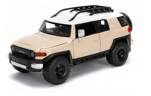 Carro A Escala 1/24 Toyota Fj Cruiser Con Parrilla