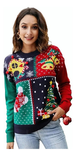 Un Suéter Navideño De Navidad Feo Sweater Christmas Uni [u]