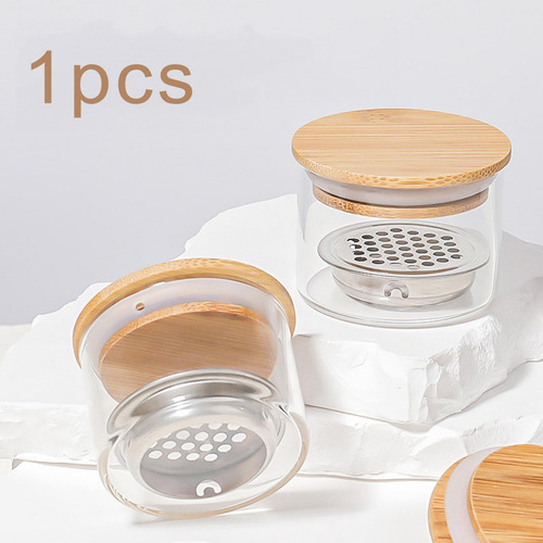 3 Taza De Cristal Para Decoración De Uñas, Recipiente De
