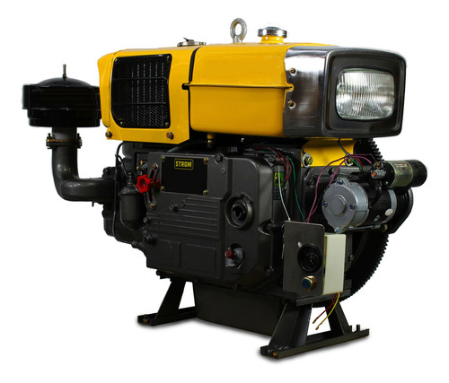 Motor A Diesel 25hp Partida Elétrica Refrigerado A Água -zs1