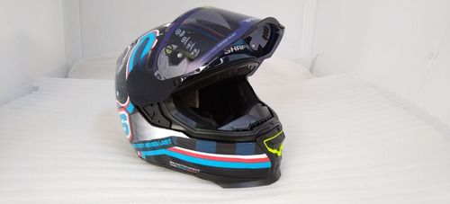 Imagen 3 de 9 de Casco Para Motociclista Shaft Certificacion Ece