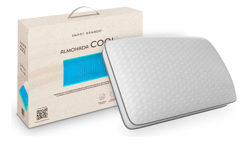 Almohada Memory Foam Gel Termorregulador Cool Smart Bamboo