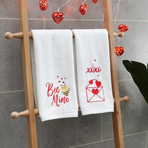 Toalla De Mano De San Valentín De 2 Piezas De Maracco, Toall