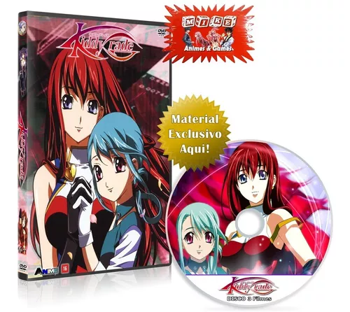 Box Dvd Anime Kiddy Grade Completo Legendado + 3 Filmes