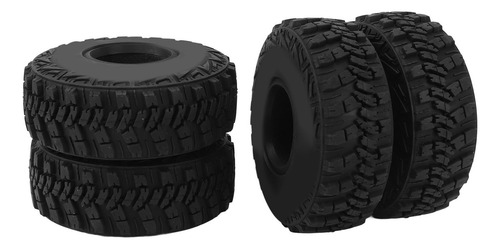 Pneus Rc Crawler De 1,9 Polegadas, 4 Peças De Textura Irregu