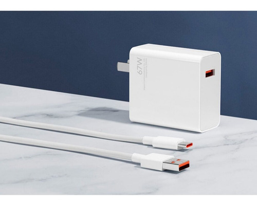 Imagen 5 de 5 de Cargador Original Xiaomi 67w Para Mi 11 Ultra + Cable Tipo-c