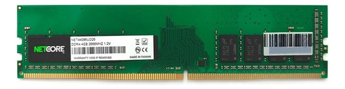 Memória Ram Netcore de 4gb Ddr4 2666mhz para Desktop