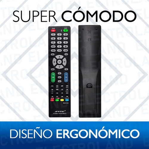 Imagen 6 de 10 de Control Remoto Universal Smart Tv Led Lcd Netflix Youtube