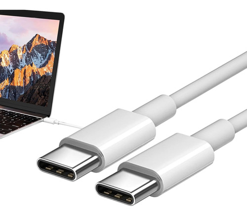 Cable Carga Datos Usb-c Pd 2mts Para Celulares Notebooks Mac