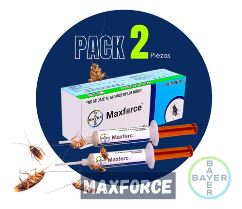 Maxforce Bayer Insecticida Para Cucarachas Veneno Cucarachas
