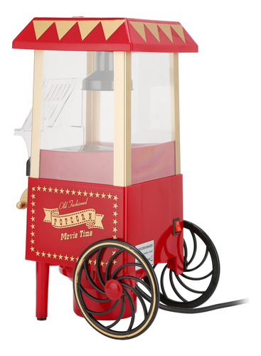Máquina Automática Popcorn Maker Red Retro