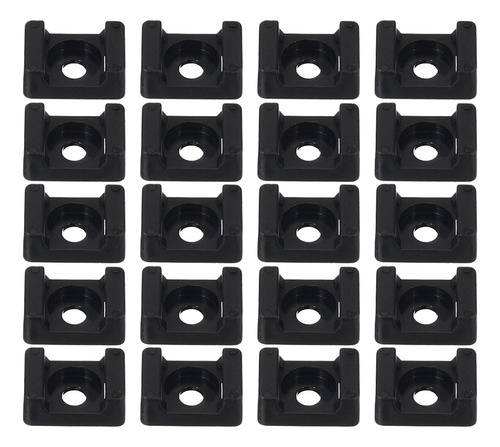 100 Clips De Alambre Abrazaderas Para Sujetadores De Cables