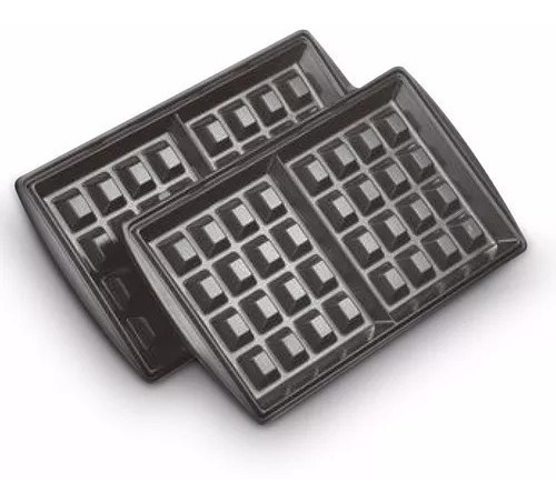 Imagen 6 de 12 de Waflera Sandwichera Ultracomb Grill Panini 3 En 1 con 3 Placas Intercambiables Color Negro