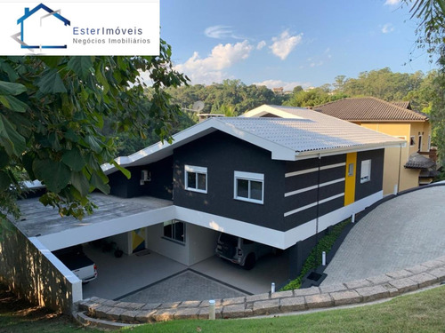 Imagem 1 de 30 de Espetacular Casa Em Condomínio Fechado Para Venda. Terreno Com Total 572m² Área Total Construída: 380m² Valor De Venda: R$2.200.000,00 - Ca00221 - 69243016