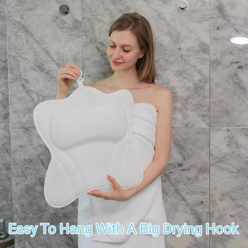 Almohada De Baño Para Bañera Soporte Para Cuello Y Espalda