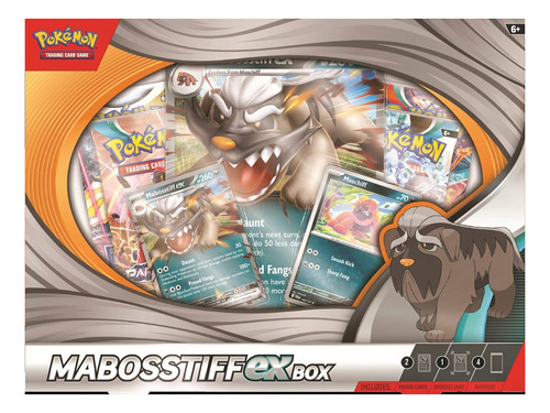 Cartas De Pokemon Tcg Mabosstiff Ex Box Eng