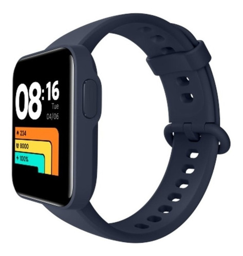 Imagen 1 de 3 de Xiaomi Mi Watch Lite 1.4" caja navy blue malla navy blue de tpu REDMIWT02