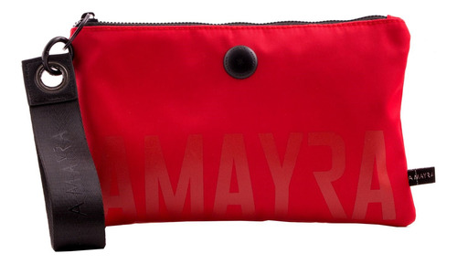 Imagen 8 de 10 de Cartera Clutch Amayra Dama Mujer Estampado Correa Pp
