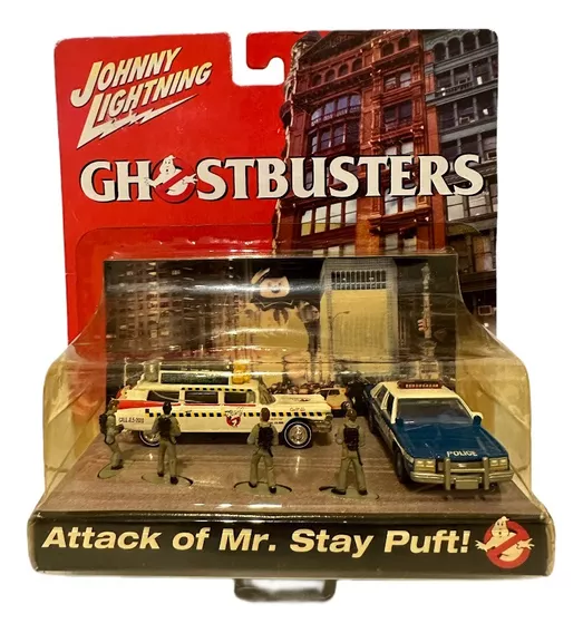 Johnny Lightning Ghostbusters Attack Of Mr Stay Puft Ecto-1