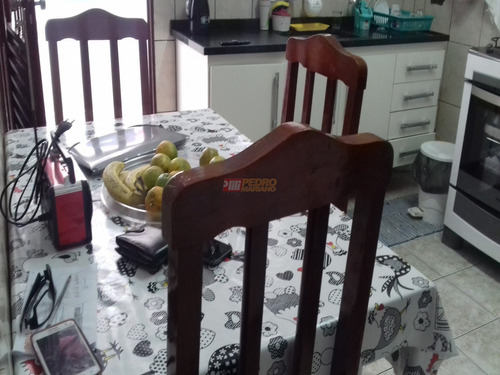 Casa Terrea No Bairro Vila Palmares Em Santo Andre Com 02 Dormitorios - V-29365