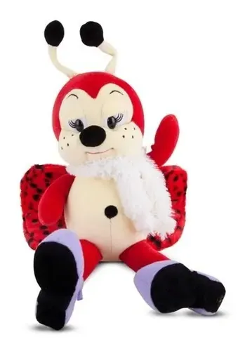 Schaffer Mariquita De Peluche Con Imán – Llavero O Decoración Magnética – Regalo De Colección Para Niños Y Adultos