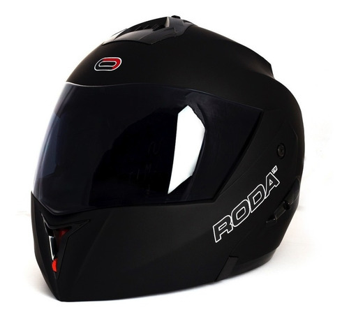 Casco Roda Revenge Negro + Mica Humo Regalo Certificado Dot