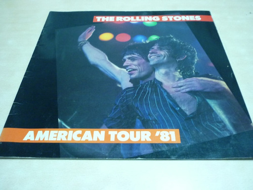 Rolling Stones American Tour 81 Tour Book  Entradas Jcd055