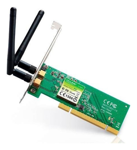 Placa De Red Wifi Pci Tp-link Wn-851-n 2 Antenas 300mb N