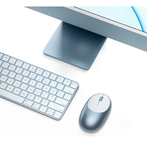 Mouse Inalámbrico Bluetooth Satechi M1 Azul