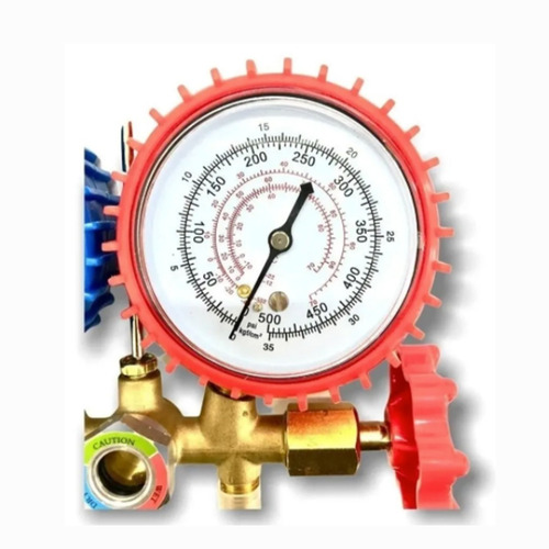 Imagem 3 de 8 de Manifold Ar Condicionado Split R12 R22 R404a R134a Et-636