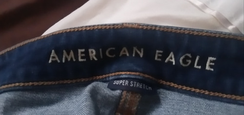 Pantalón De Mezclilla American Eagle #8 Superstrech 