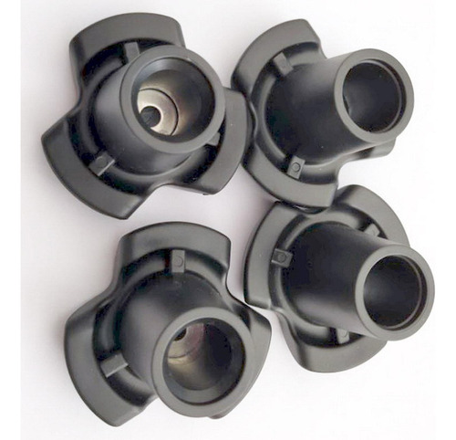 4x Puntas De Bastón, Soporte De Pie Automático, 16mm