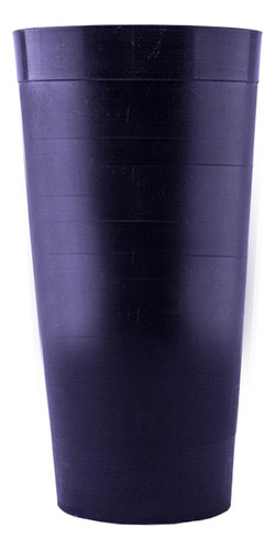 Eco Vaso Gulliber Negro Plástico Pp 350 Cc X 50 U.