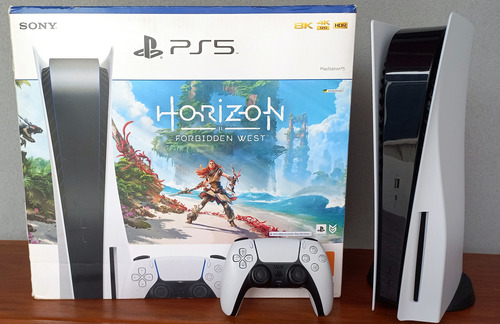 Ps5 Playstation 5 825gb + De 80 Jogos - 3199 Em 1x Leia!! Branco (Usado)