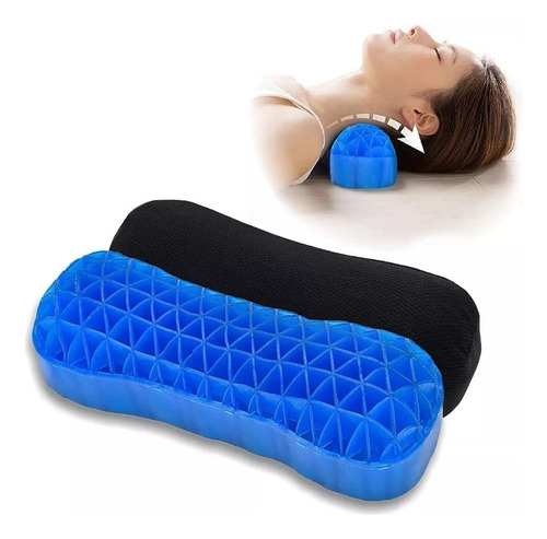 Almohada Gel Soporte Cuello Cervical Ergonómica Ortopedica