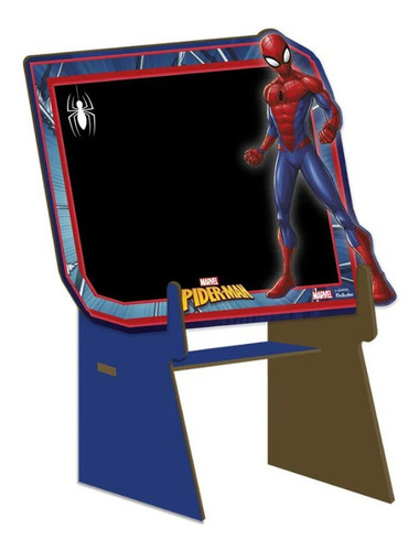 Lousa Decorativa Homem-aranha Em Mdf P - 01 Unidade