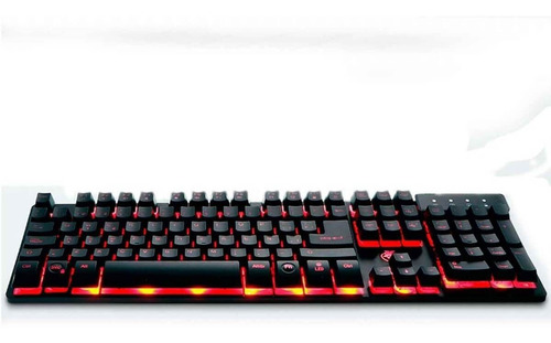 Imagen 2 de 9 de Teclado Gamer Revenger Usb Iluminación Led Retroiluminado