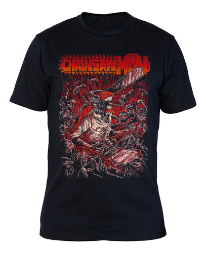 Remera Algodón Premium - 0428 Chainsaw Man 1