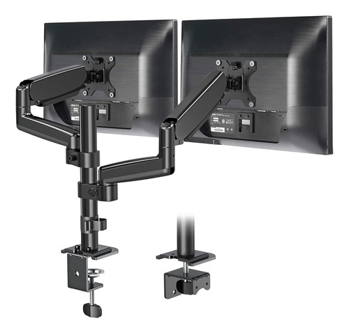 Mountup Dual Monitor Stand Desk Mount - Fully Adjustable Ga.